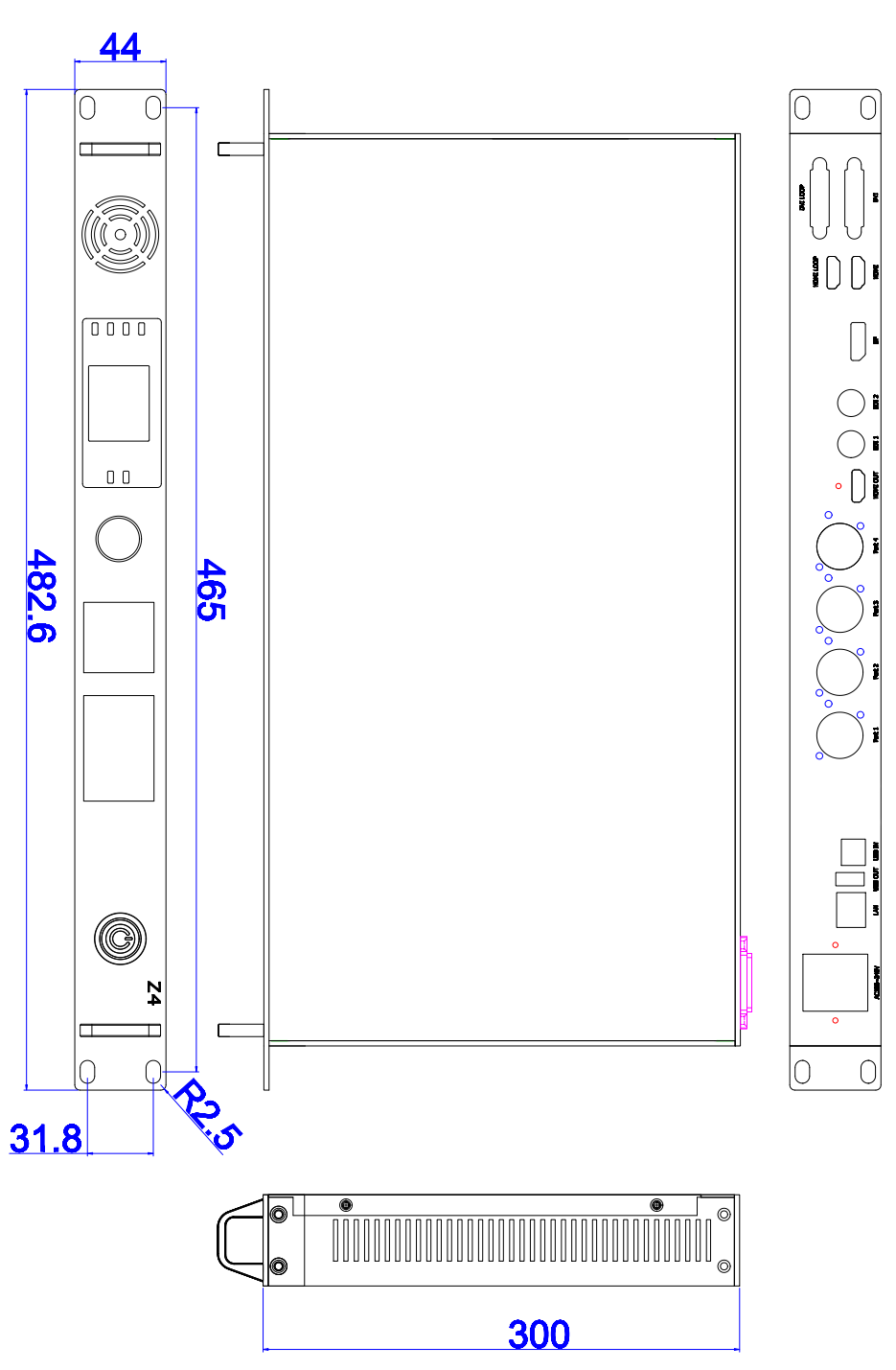 Colorlight Z4 Super ControllerColorlight Z4 Super Controller Details